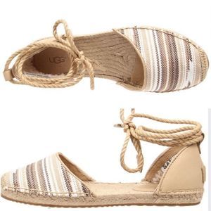 NWT ugg libbi serape espadrilles d'orsay flats summer shoes